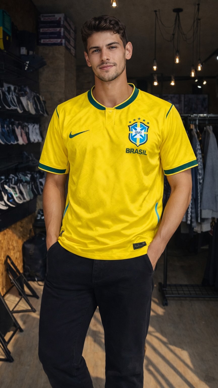 Camisa Brasil Torcedor — Multimarcas