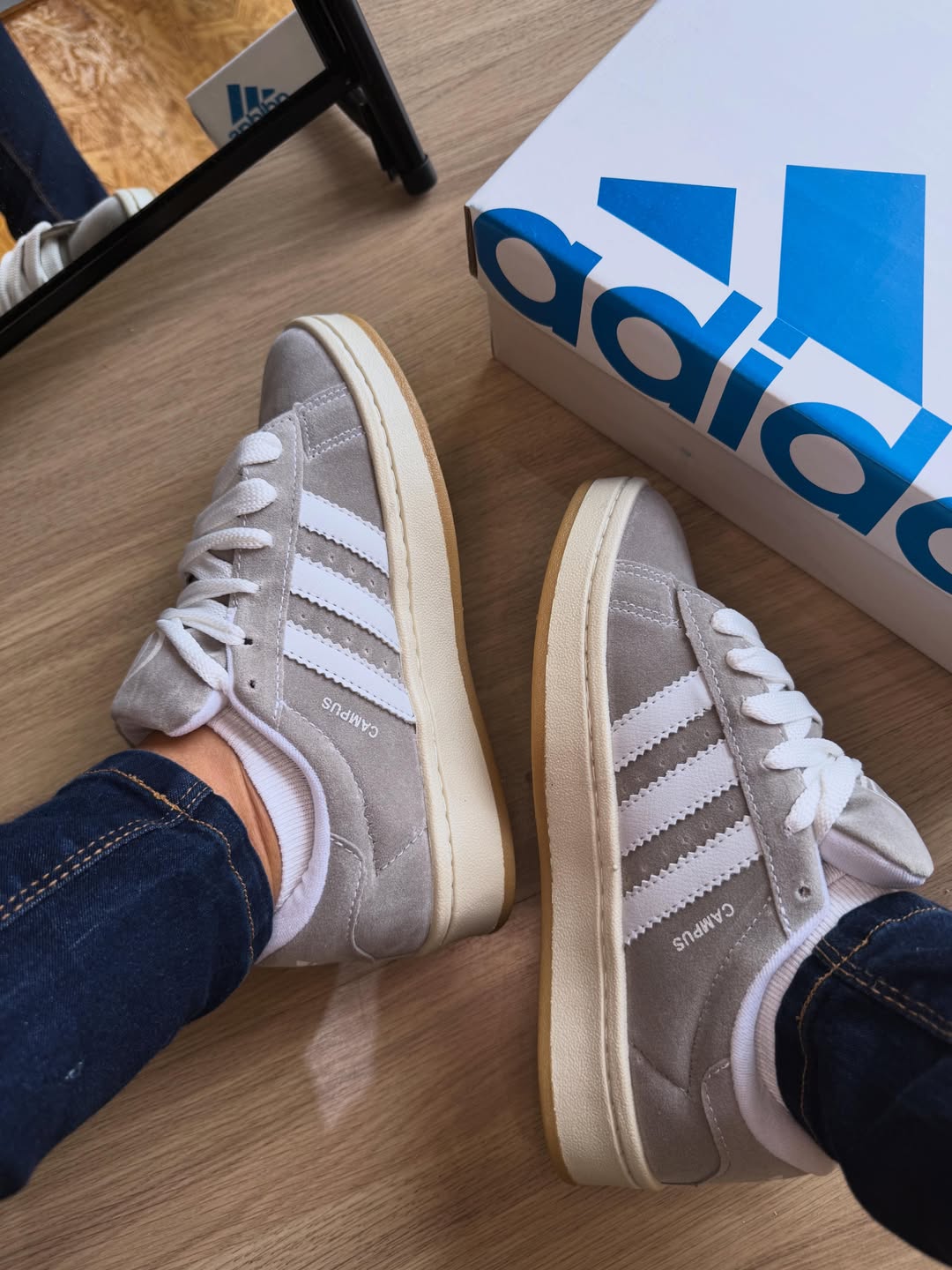 Adidas Campus Cinza — Adidas