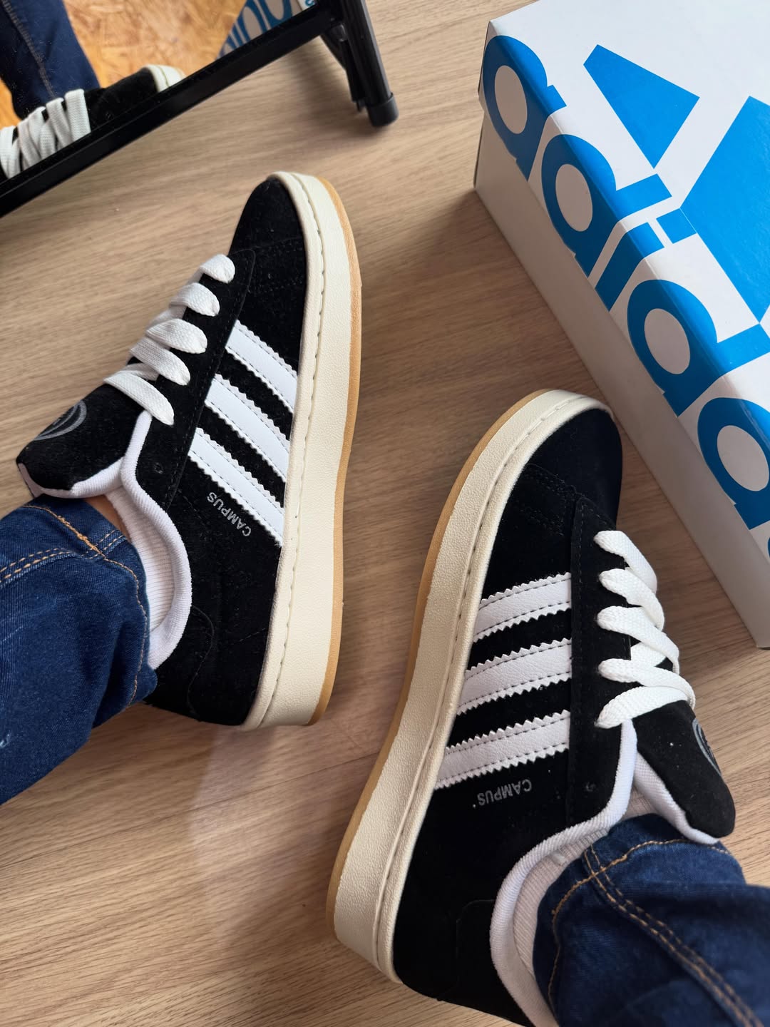 Adidas Campus Preto — Adidas