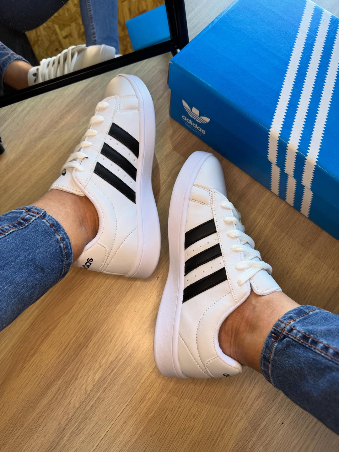 Adidas Superstar Branco — Adidas