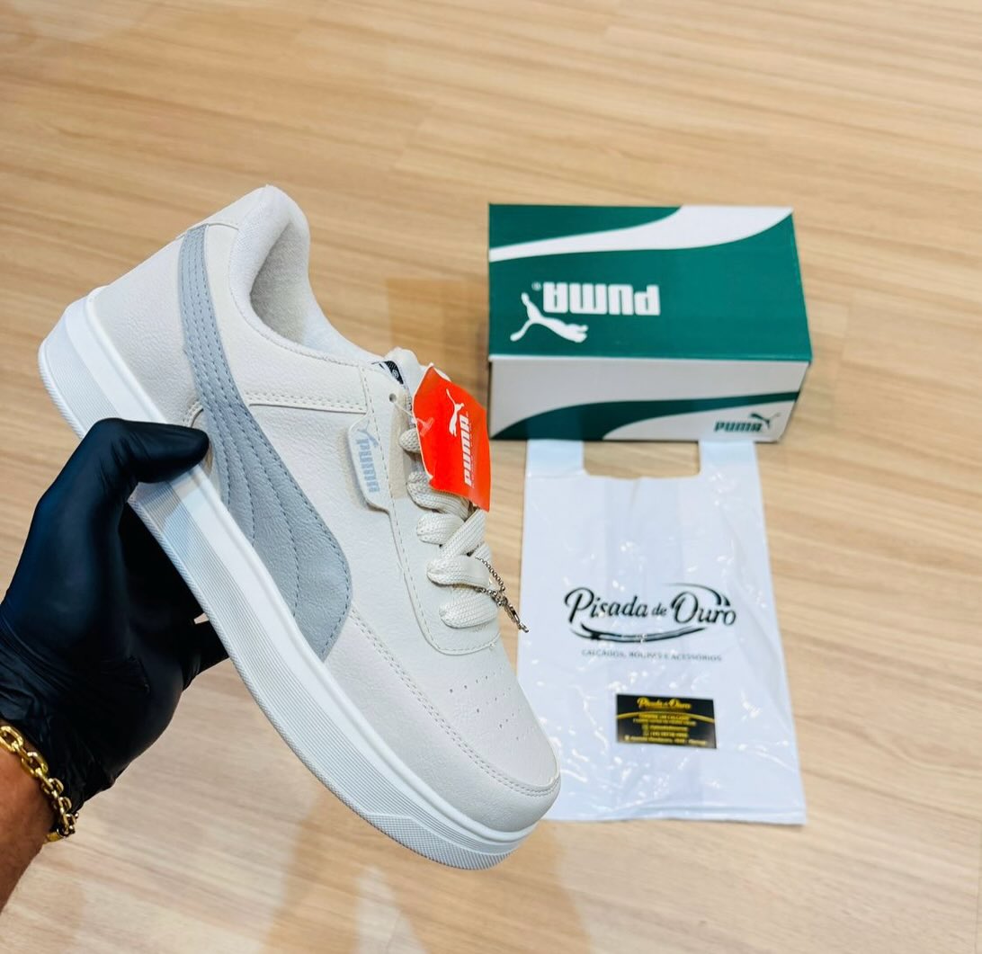 Puma Branco Plataforma — Puma
